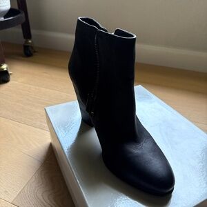 Black ankle boots